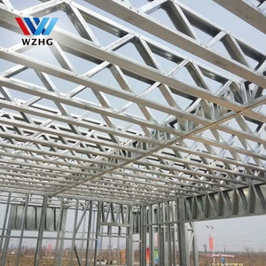 Weizhengheng grandes de espacio de estructura de acero de calibre ligero gable marco de acero industrial almacén dibujo - Product Image 5