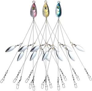 Hot Koop Lead Spinner Alabama Paraplu Rig Vissen Lokken Aas Rigs Met Barrel Wartels Voor Bas Lokt - Product Image 4