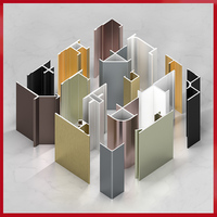Panel de pared de aluminio personalizado, molde en T para suelo, transición de vinilo laminado, construcción robusta, extrusión de suelo sin costuras, embellecedor de esquina de Metal