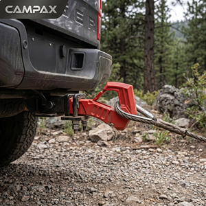CAMPAX 20T Scorpion Tail Recovery Hook 2 Inch Receiver Forged Alloy Steel Heavy Duty 88,000 Lbs Breaking Strength for Jeep Truck - Product Image 6