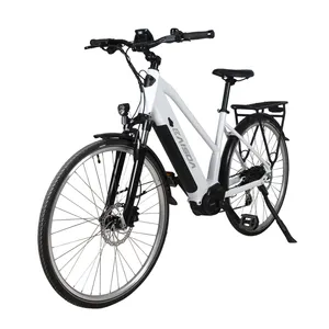 OEM ODM mid drive ebike fiets elektrische e-bike 700C 36V 250W 500W electric city bike