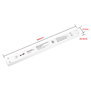 150W UL/CUL CV triac/phas/ 0-10V/1-10V/10V pwm/ โพเทนชิโอมิเตอร์หรี่แสงได้แถบไฟ LED 100-277V AC-DC 24V แหล่งจ่ายไฟ LED IP20 - Product Image 3