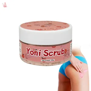 Vente en gros de exfoliant naturel VC hydratant gommage visage corps Yoni pour un nettoyage en profondeur et l'élimination des peaux mortes