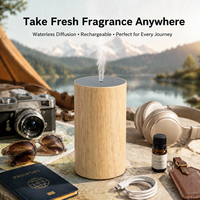 Diffuseur d'arômes portable sans eau, sans fil, électronique, rechargeable, pour voiture et maison, type C, personnalisé