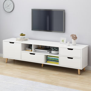 Meuble TV nordique Simple et haut, salon, pour petit appartement - Product Image 3