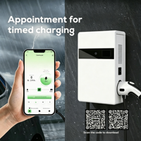 Nouvelle station de recharge rapide pour véhicules électriques 30 kW DC, Wallbox 380 V, étanche IP54, Ethernet 4G, écran tactile 4,3 pouces, paiement par application, certifiée CE