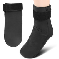 Chaussette de thérapie par le froid en gel réutilisable pour la thérapie par le chaud et le froid, enveloppe de glace pour la cheville et le pied pour les blessures, soulagement instantané de la douleur