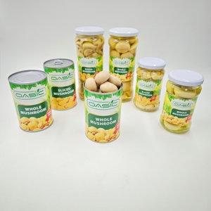 Đóng Hộp nút nấm, champignon toàn bộ, lát trong nước muối Nhà cung cấp - Product Image 6