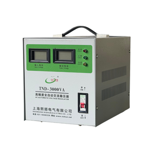 3KVA Servo Voltaj Regülatörü Tek Fazlı 220V ±1% Hassas Elektronikler için Otomatik AVR CE Sertifikalı - Product Image 1