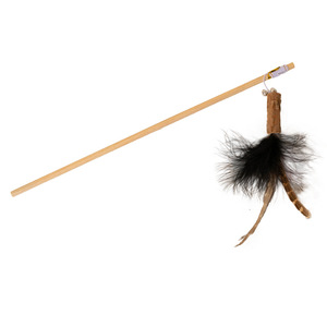Vente directe d'usine de nouveaux jouets pour chat en bois avec pendentif en forme de nœud, bâtonnet en bois résistant aux griffures et aux morsures pour chat. - Product Image 1