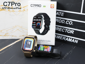 Smartwatch di Lusso 2026 C7Pro con Cardiofrequenzimetro, Orologio Sportivo IP65 con Cassa in Lega e Cinturino in Gel di Silice, Unisex - Product Image 2
