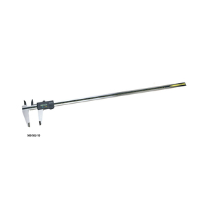Mini Calibrador de Acero Inoxidable Mitutoyo Modelo 500-507-10 con Mordazas de Carburo, Rango de 0-40 pulgadas/1000 mm, Precisión de 0.003 pulgadas - Product Image 1