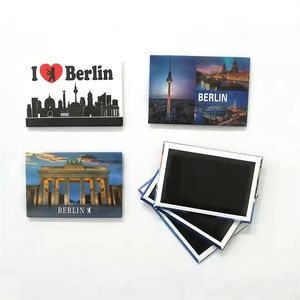 Aimant de réfrigérateur en étain, souvenir touristique de <span class=keywords><strong>Berlin</strong></span>, <span class=keywords><strong>Allemagne</strong></span>, avec autocollant métallique de <span class=keywords><strong>ville</strong></span>, promotionnel pour les voyages - Product Image 1