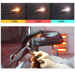 ไฟฉาย LED ซ่อมสีรถยนต์ พร้อมฐาน <span class=keywords><strong>600</strong></span> ลูเมน สำหรับงานตกแต่งรถยนต์ - Product Image 5