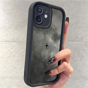 Sky <strong>Cloud</strong> Over Airplane Print Ladder Lens Style Shockproof TPU Mobile Phone Cover Case for <strong>Samsung</strong> Galaxy A07 A17 A56 S26 Ultra - Product Image 4