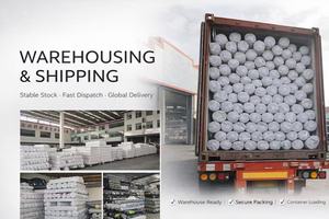 Tela Oxford 300D Negra Mate con Revestimiento de PU, 100% Poliéster, Ignífuga, Resistente a Desgarros, Anti-Pilling, Fluorescente, Peso Medio - Product Image 5