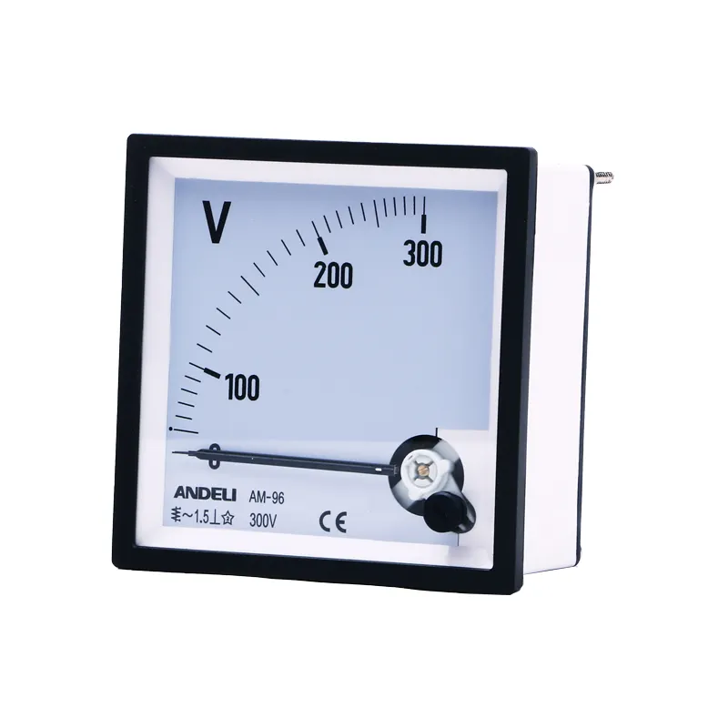 Medidor de Panel analógico reemplazable, amperímetro CC, voltímetro, Panel Hz, AM-96, fabricante profesional