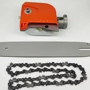 UM Gasoline Power Source High Branch Saw Head Assembly With 12-inch Guide Chain 26mm*9T