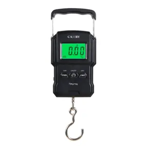 New Arrival Fishing Parcel Scale Pocket Portable Hanging Weighing Scale Travel Electronic Digital Luggage Scale