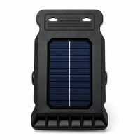 Lampe solaire LED à détecteur de mouvement pour jardin, mini, extérieure, étanche, à clipser, batterie incluse, lampe SMD pour clôture, patio, tente, rampes