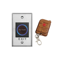 OUTUS - Botón de Salida Infrarrojo Moderno con Liberación por Presión, de Metal, para Puerta, para Sistema de Control de Acceso en Villas