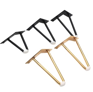 Wohnzimmer möbel Tischbeine Basis Haarnadel beine Großhandel Metall Haarnadel Tischbeine - Product Image 1