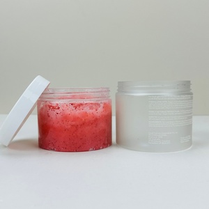 Pots cosmétiques écologiques en PET pour soins de la peau, grande capacité 150g 200g, pots épais pour gommage corporel - Product Image 2