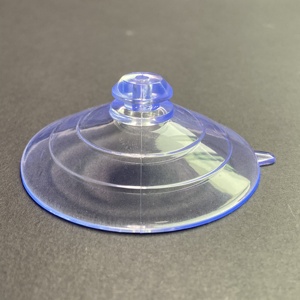 Ventosa de vacío de goma de silicona de PVC transparente/transparente con cabeza de hongo para vidrio - Product Image 6