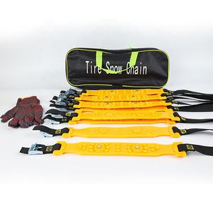 Vente flash : Ensemble de 10 chaînes antidérapantes pour pneus de voiture, chaînes de récupération universelles épaisses pour pneus, accessoires de voiture - Product Image 6