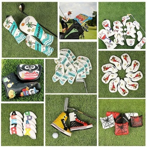 Fundas para Palos de Golf PU con Logotipo Bordado, Forro Suave Ecológico, Cierre Elástico Autoadhesivo, Hechas a Medida - Product Image 6