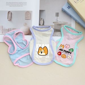 Chaleco para Mascotas con Diseño de Dibujos Animados, Fresco, Transpirable, Protección Solar, Ropa para Perros para Salidas de Verano - Product Image 3