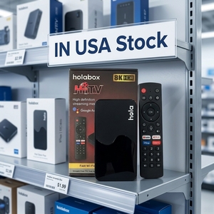 En stock aux États-Unis |   Expédition rapide, fonctionnalités robustes, Holabox HiiTV 8K Stalker Lemon TV <span class=keywords><strong>Box</strong></span> Android15 4GB32GB WiFi BT Voice sans IPTV - Product Image 2