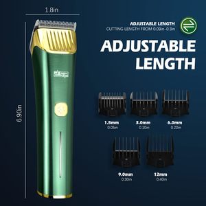 Cortadora de Pelo Dsp de 15W, Aleación de Aluminio, Carga USB, Uso Doméstico, con Accesorios - Product Image 2