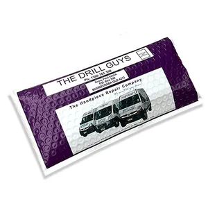[USA Warehouse] Wholesale Price Blue Bubble Padded Envelopes Packaging Courier Bag Poly Matte Purple Bubble Mailer