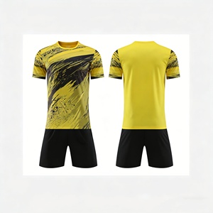 Maillots de football personnalisés à séchage rapide en gros – Designs vierges respirants grandes tailles F00 - Product Image 6