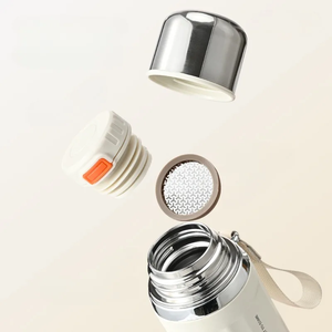 Bouteille isotherme portable pour sports de plein air, flasque sous vide, garde au froid, grande capacité 600 ml, en acier inoxydable - Product Image 3