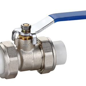 Guangdong Magnesium Special Ball Valve 1/2 In Thread Manual Water Control With Copper Ball And Rod For PPR Pipe - Product Image 3
