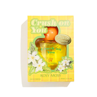 KOSY MOSY Parfum longue tenue EDP Jasmin Yuzu Kumquat pour femme, portable, 50 ml, parfum boisé musqué