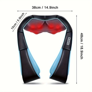2025 New Cross-Border Hair Generation Neck and Shoulder <b>Back</b> <b>Massager</b> with Heating Function Acupressure <b>Vibration</b> - Product Image 1