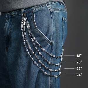 กระเป๋าสตางค์คุณภาพสูงประดับเพชร CZ cuban Link กระเป๋าสตางค์รูปทรงเรขาคณิตลูกบอลรูปดาวเครื่องประดับฮิปฮอปลายดอกไม้ส่วนใหญ่ทำจากทองเหลือง - Product Image 1