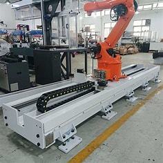 Heavy-Duty 7th Axis cobot đi bộ đường sắt theo dõi Tương thích với UR/aubo/Hans | ổn định công nghiệp hệ thống chuyển động - Product Image 6