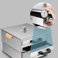 Machine à rouleaux de nouilles de riz électrique en acier inoxydable, cuiseur vapeur multifonction pour samosas et pain pita, capacité de 150 kg/h, garantie 1 an