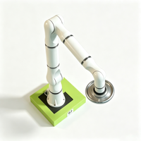 Bras robotique collaboratif 7-DOF en alliage d'aluminium ultra-léger, portée longue de 5 mm, Cobot 430W DC48V, compatible PLC, Vision ZY