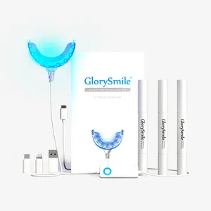 Customized Private Logo 16 Minutes Timer Smartphone LED Light Teeth Whitening Kit