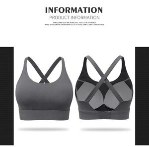 <span class=keywords><strong>เสื้อ</strong></span>ชั้น<span class=keywords><strong>ใน</strong></span>แบบเย็บติดสำหรับผู้หญิงเสื้อกล้ามครอปบราแบบถาวรสปอร์ตบราเล่นกีฬาเล่นฟิตเนสเล่นโยคะออกกำลังกาย - Product Image 5