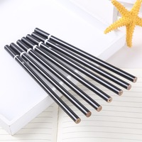 Crayon anti-morsure en bois noir de haute qualité, vente en gros, pour étudiants, écriture, art, peinture, idéal pour un cadeau