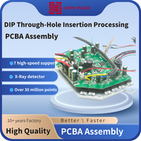 Services d'assemblage et d'insertion de circuits imprimés (PCB) à trous traversants sur mesure, fabricant de PCB, PCBA personnalisé