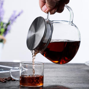 Cafetière en <span class=keywords><strong>verre</strong></span> simple avec filtre, chauffe-<span class=keywords><strong>verre</strong></span>, cafetière en <span class=keywords><strong>verre</strong></span> - Product Image 4