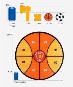 New Products Sticky Ball Toy Set for Parent-Child Interaction Competition Indoor or Outdoor Party Toy Funny Kid <strong>Dartboard</strong> Set - Product Image 6
