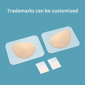 Pezoneras <span class=keywords><strong>de</strong></span> Silicona Suaves y Lavables al Por Mayor con Forma <span class=keywords><strong>de</strong></span> Mango para Mujer, Adhesivo sin Espalda y sin Marcas, Pegatina <span class=keywords><strong>de</strong></span> <span class=keywords><strong>Sujetador</strong></span> <span class=keywords><strong>de</strong></span> Silicona - Product Image 6